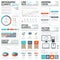 Infographic business and corporate analysis vector elements