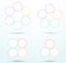 Infographic Business Linked Outline Circle Diagrams B