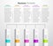 Infographic Columns Vector illustration