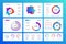 Infographic dashboard interface. Admin panel with graphs, chart diagrams, statistic, data visualization. Vector