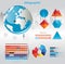 Infographic graphs and elements.