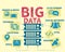 Infographic handrawn illustration of Big data