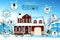 Infographic on how to winterize your home