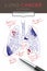 Infographic Lung Cancer set, Doctor writing and hand drawing paper chart with pad