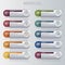 Infographic Medical  template. Icons in different colors. Include Venerology, Anesthesiology, Oncology, Gynecology and others