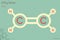 Infographic of the molecule of Ethylene