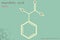 Infographic of the molecule of Mandelic acid