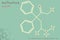 Infographic of the molecule of Methadone