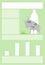 Infographic poster template comparison utility of domestic cattle in the first four seasons of milk yield