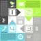 Infographics Checkerboard Options Four Choices wit