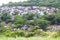 Informal Settlement Shacks Built on the Slopes of a Hill