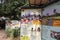 Information boards inside Auroville in Puducherry, India