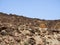 Information booth in area of the viewpoint of the San Jose Mines in the Teide National Park Tenerife