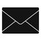 Information envelope icon simple vector. Paper mail