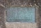 Information plaque on Birthplace of Seattle Monument, Alki Beach, Seattle, Washington