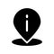 information Point Pin icon. Trendy information Point Pin logo co