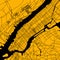 Informative flyer manhattan maps new york map.