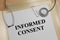 Informed Consent - medical concept