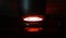 Infrared radiation technology on ceramic pattern of gas stove