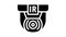 infrared video camera glyph icon animation