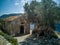 Infront of abandoned old greek church on the Island Camellia / Kameriye