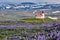 Ingjaldsholskirkja church in Helissandur. Snaefellsnes peninsula. Iceland