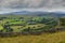 Ingleborough from Winskill Stones above Langcliffe near Settle in the Yorkshire Dales