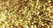 Ingots of pure gold. Golden background. Gold leaf texture. 3D rendering