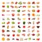 Ingredient food collage