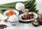 Ingredient Making Zongzi, Chinese Rice Dumpling Bakcang for Dragon Boat Festival