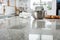 Ingredients On Marble Countertop In Commercial