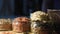 Ingredients for a rustic grain bread