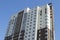 Inhabited multi-storey building against a clear sky