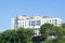 Inhabited multi-storey buildings on the embankment of Tyumen, Ru