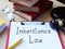 Inheritance Law is shown on the business photo using the text