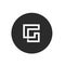Initial Alphabet G Logo Concept, Shadow Break Style, Monoline Logo Inspiration