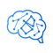 Initial B brain logo