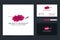 Initial AN Feminine logo collections and business card templat Premium Vector