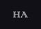 Initial HA Letter Logo Design Vector Template. Abstract Letter HA Linked Logo