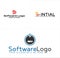 Initial letter icon tech software manufacturing logo design