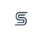 Initial letter S modern monogram and elegant logo design, Professional Letters Vector Icon Logo