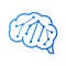 Initial M brain logo