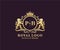 Initial PB Letter Lion Royal Luxury Logo template in vector art for Restaurant, Royalty, Boutique, Cafe, Hotel, Heraldic, Jewelry