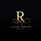 Initial R Luxury Letter Logo Design , Elegance Wedding Initial Monogram