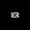 Initial R RR E F R icon logo logotype font vector design in elegant and trendy sporty monogram