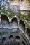 The Initiation well of Quinta da Regaleira Its a 27 meter staircase that leads straight down underground and connects with other