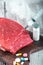 Injection of antibiotic into raw meat