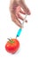 Injection for a genetically modified tomato