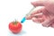 Injection for a genetically modified tomatoes