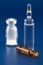 Injection vial and ampoule